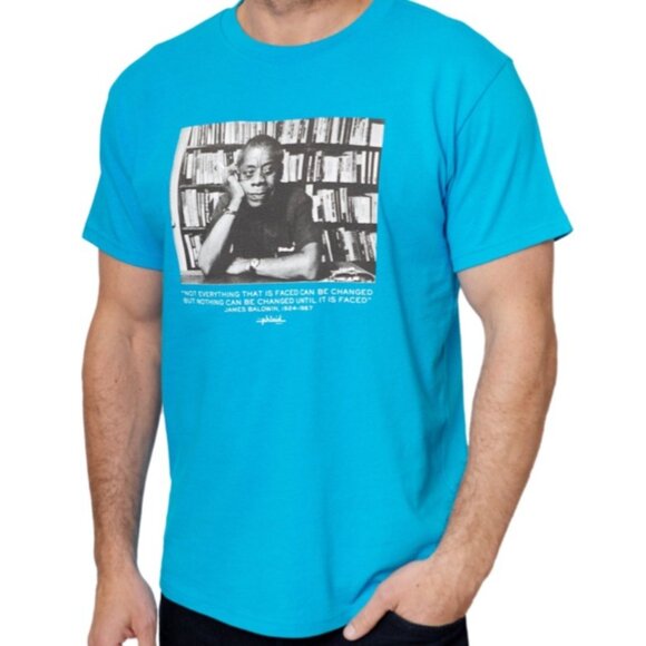 The Phluid Project Tops - The Phluid Project Men’s Graphic T-Shirt Turquoise Size S NWT